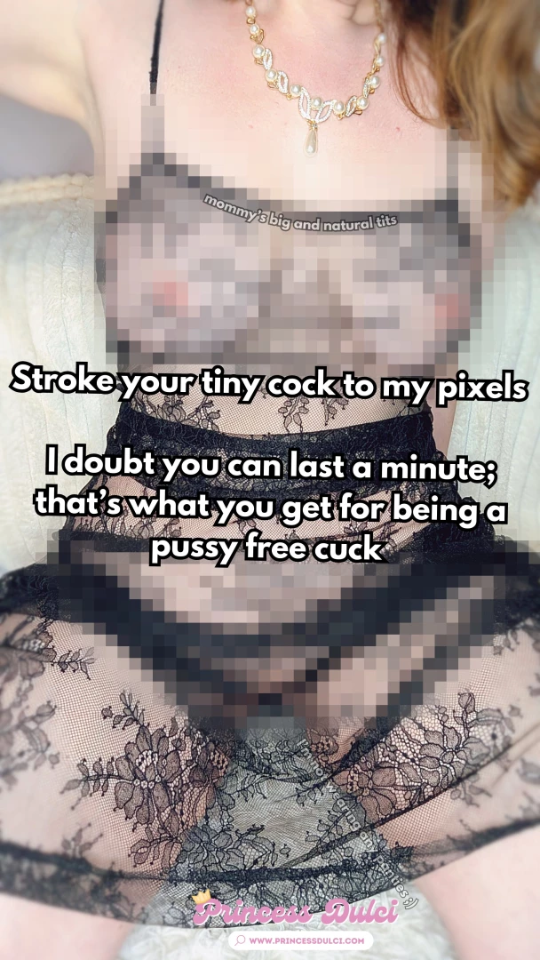 Just a reminder and a challenge let s see how quickly you can cum 