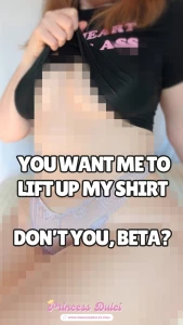 You always want to see more don t you beta