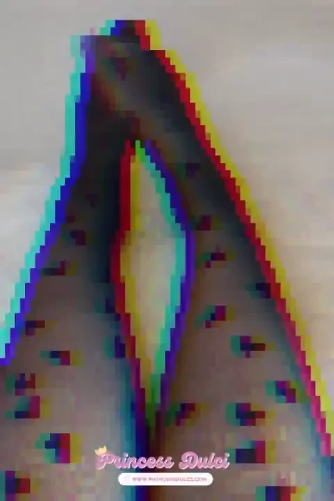 You won t last a minute looking at my censored nylon toes 