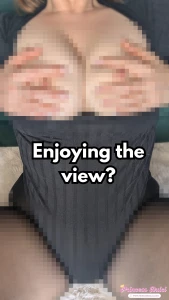 Happy titty tuesday enjoying the view you know you only deserve pixels