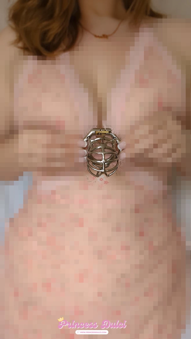 Small cute little cocks get locked ------------------------------- are 