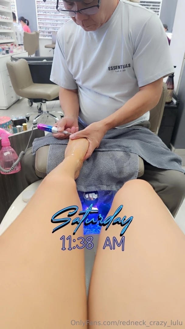 A little mani amp pedi i m coming around to my usual self i m doing 