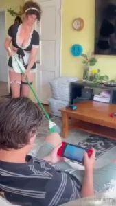 Playing a secret game with the maid this is every mans fantasy and