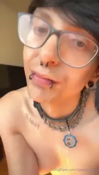 I loooooove when strange men cum all over my face amp make me eat it d 