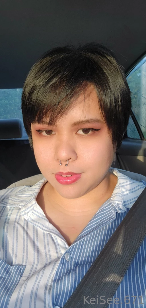 Also new hairdo hehe 