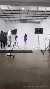 Bts from filming in miami last week