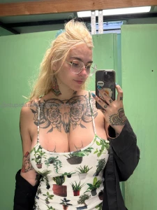 Plant milf with the hanging baskets