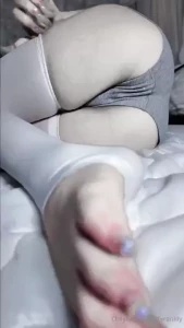 My thighs and legs when i feel good gradually it becomes wet