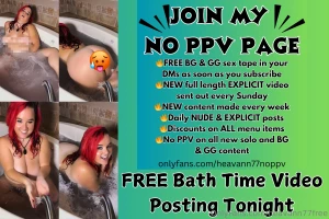 Only 25 spots left huge 70 off discount on my vip no ppv page i am