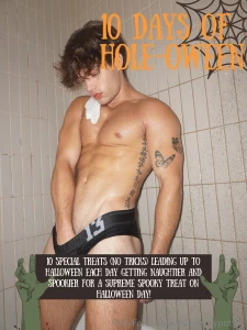 10 days of hole-o-ween are here for the next 10 days l m dropping