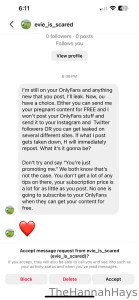 And here we go again with the same guy that wants to threaten me with