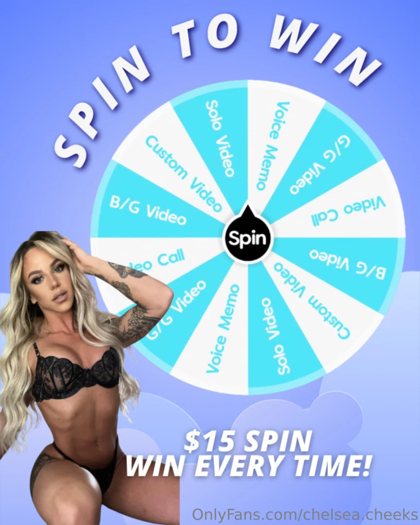 Spin the wheel everybody is a winner 