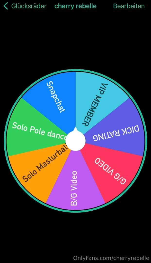 Spin the wheel amp versuch deine chance 1x 30 2x 60 wenn du das 