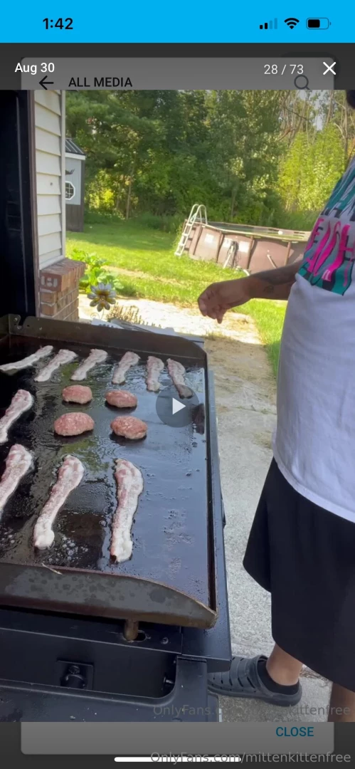 He facefucked me while he was grilling 