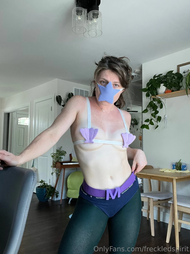 Sexy mermaid man cosplay 