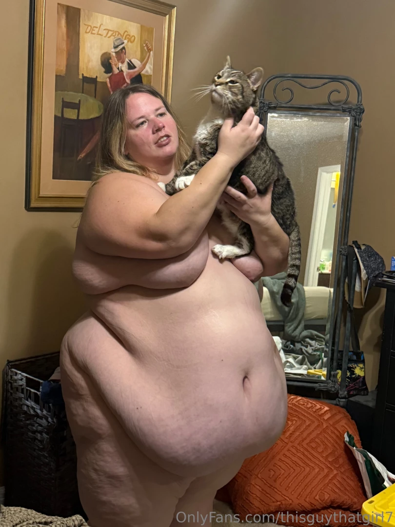 Snuck in some pics of britt embracing one of our kitties and snapped a 