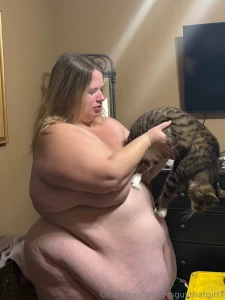 Snuck in some pics of britt embracing one of our kitties and snapped a part 2