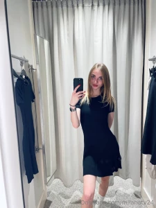 I want to take this dress off as soon as possible