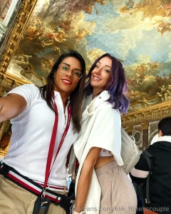 From paris with love swipe for a kiss in the versailles palace gardens