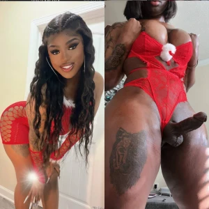 Our new bestie big ebony trans dick amp ass tsindiafrost she currently part 21