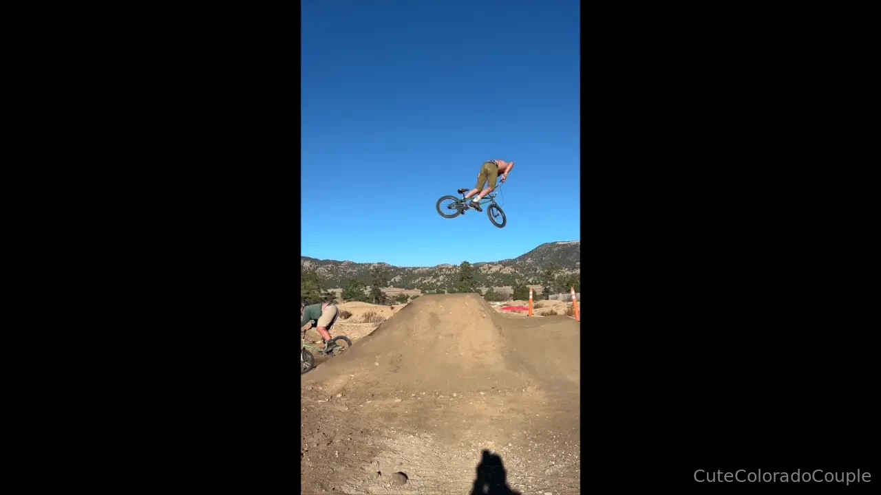 Send some love to everest we traveled to a bike park so he could 