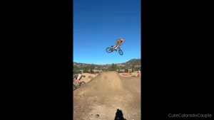 Send some love to everest we traveled to a bike park so he could