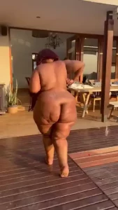 After getting fucked on the lawn outside