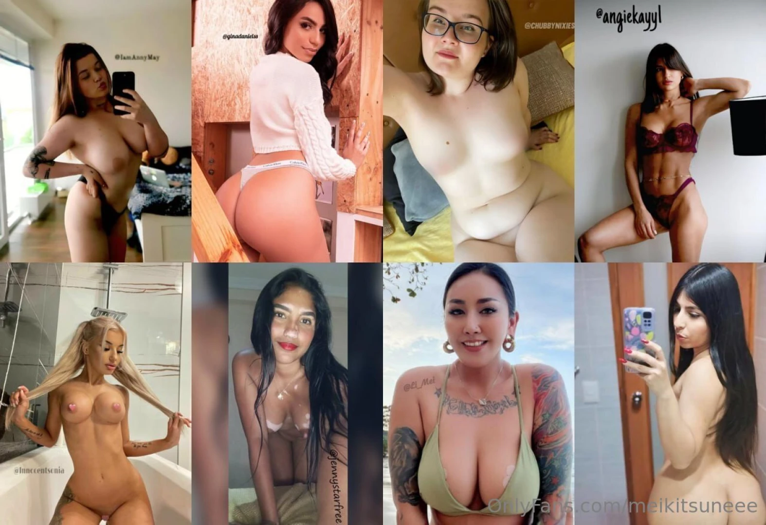 Iamannymay ginadanielss chubbynixiesin angiekayy1 innocentsonia 