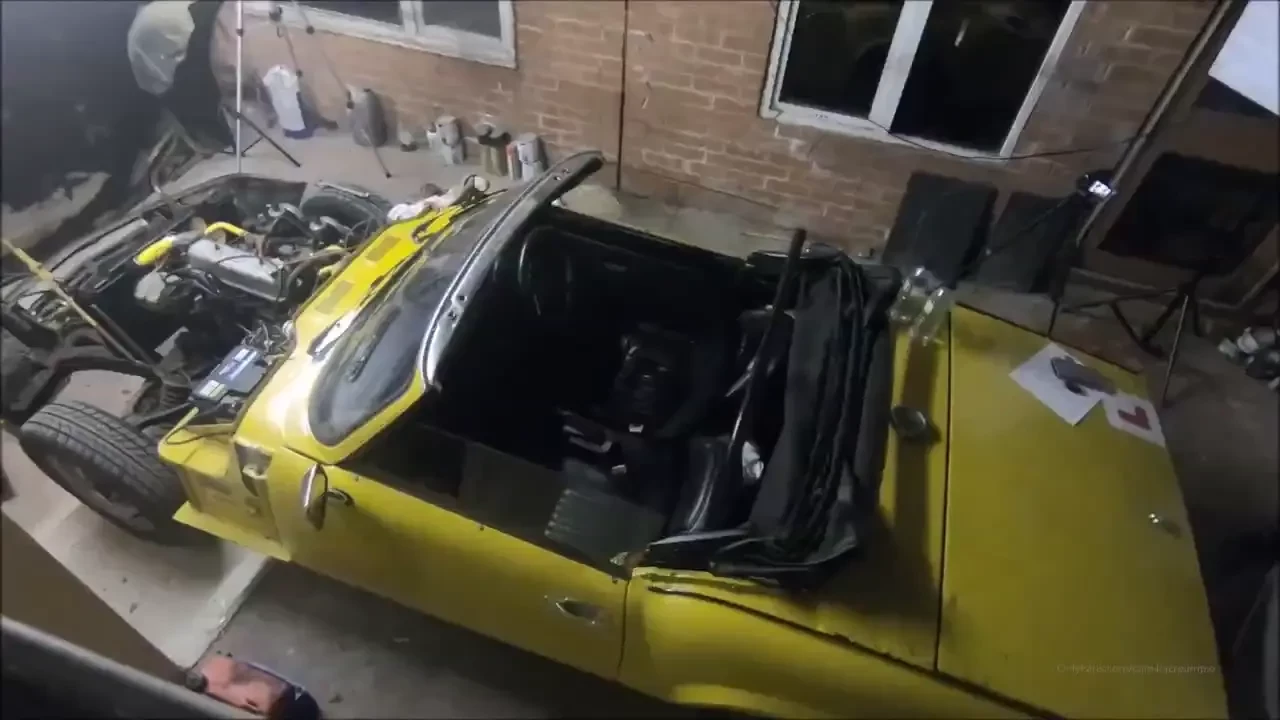 Behind the scenes on the vintage car shoot creampi_mr 