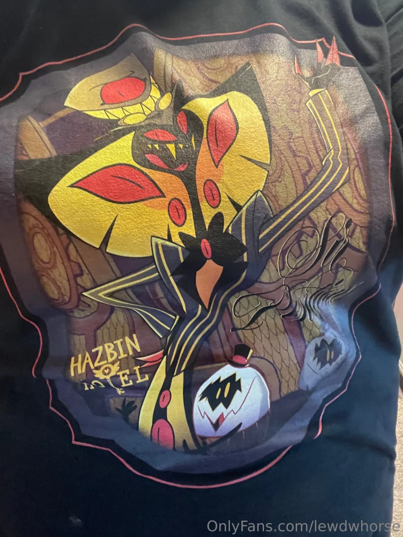 New shirt anyone else been watching hazbin hotel sir pentious is my 