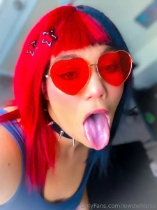 New glasses i got at spencer s took some cute pics after dolling part 2