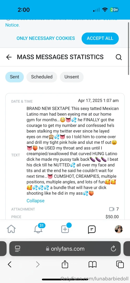 New sextape available in your private messages now also whoever buys 