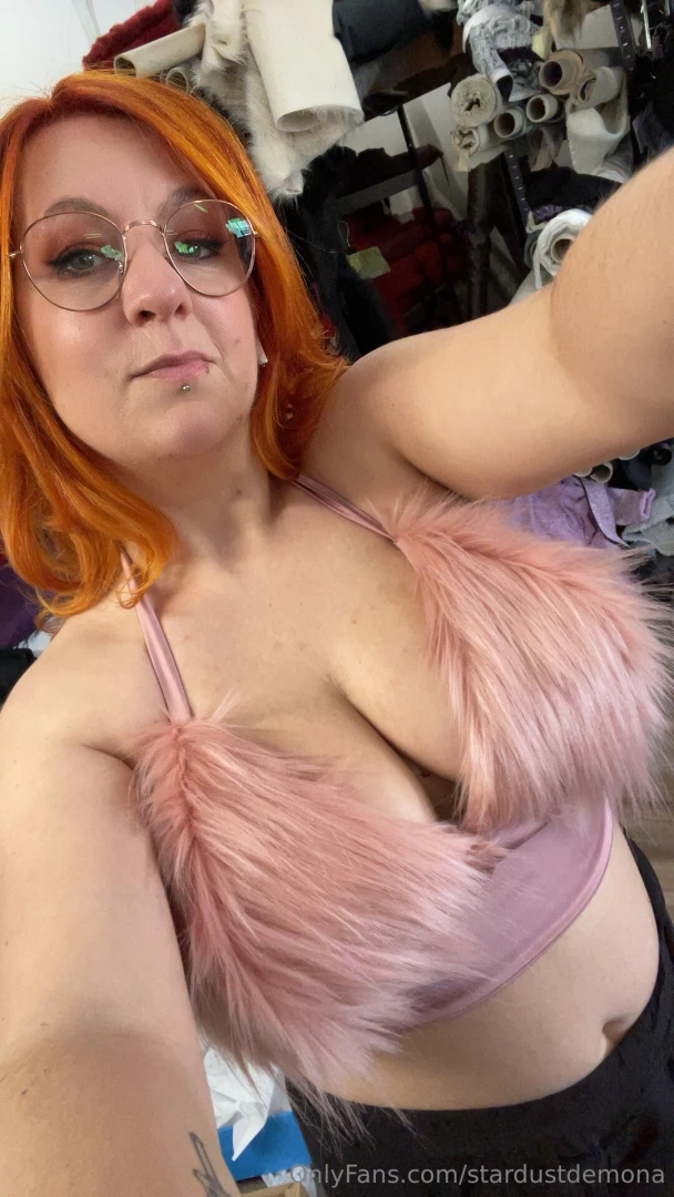 I made this furry bikini and i understand why they usually goes on 