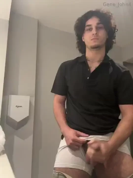 Love getting risky watch me edge off then shoot a big hands-free load 