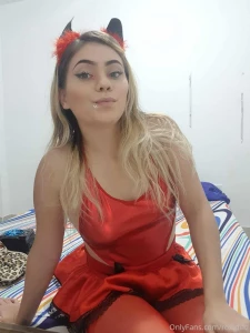 Feeling devilishly good in red ready to play with fire part 2