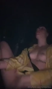 Orgasm while driving at night i was going 60 mph imma speed demon the