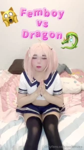 Set totalmente sin censura solo por 24 horas femboy vs dragon para