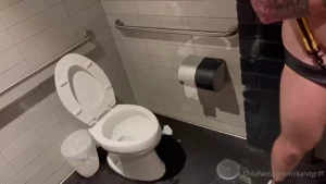 You never know what you re gonna walk in on in the club men s room