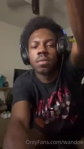 Lil edge session with accidental cum shot