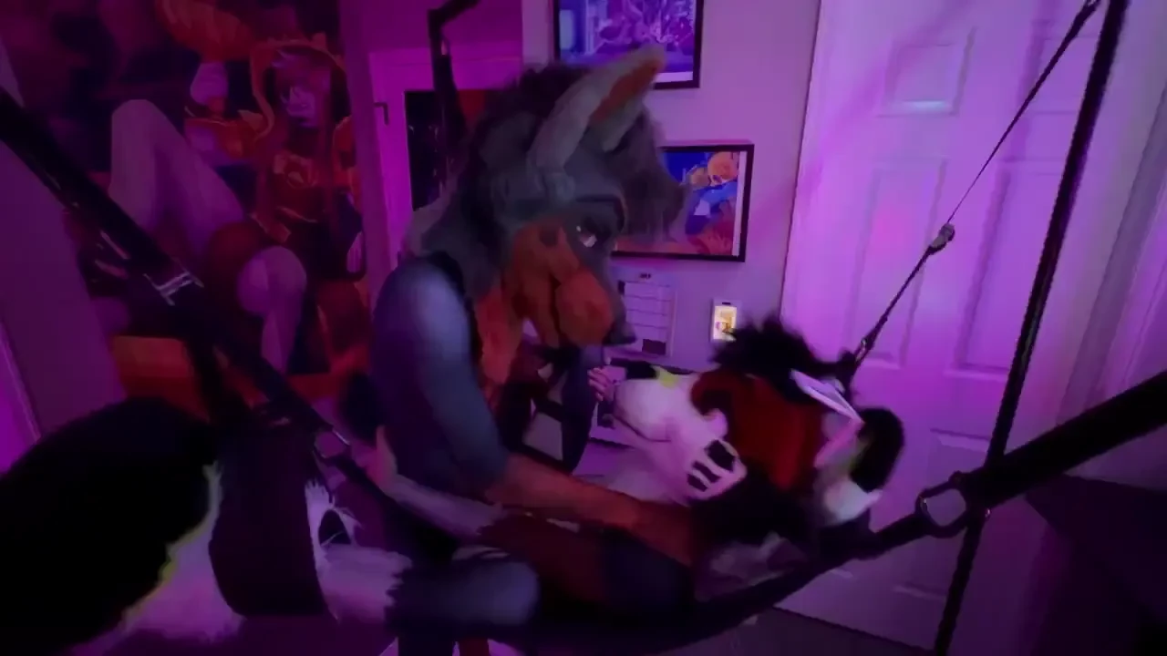 This dobie was chatting me up at a house party and dragged me away 