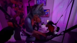 This dobie was chatting me up at a house party and dragged me away