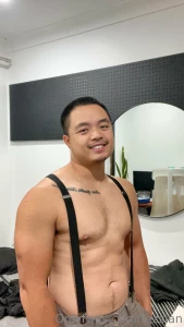 Good morning sexy people what do you think about my suspenders abit