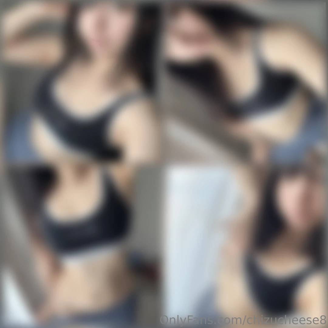 Chizu gives you a small nipple tease before the gym 3 5 photos i m 