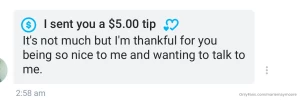 Your appreciation of my time and your tips mean a lot thankyou so much