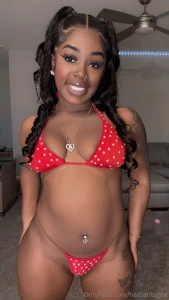 Feeling cute and flirty in my favorite bikini cum see more of my