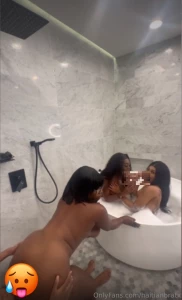 4 girls shower orgy your dick is not gonna be able to resist this