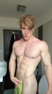 Experience exclusive content from a strikingly handsome muscular guy part 6
