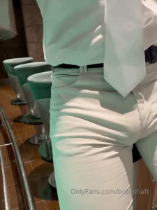 Bobshaft2 for my newest video hot and sexy with my white suit bulge