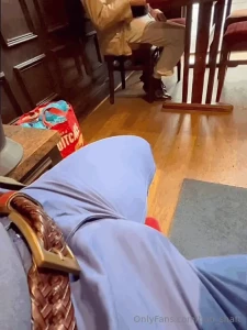 My new video wearing my bulge golf pants and getting lots of flirts part 2