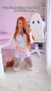 Im not ready fyp redhead ginger egirl petite noppv altgirl tattoos